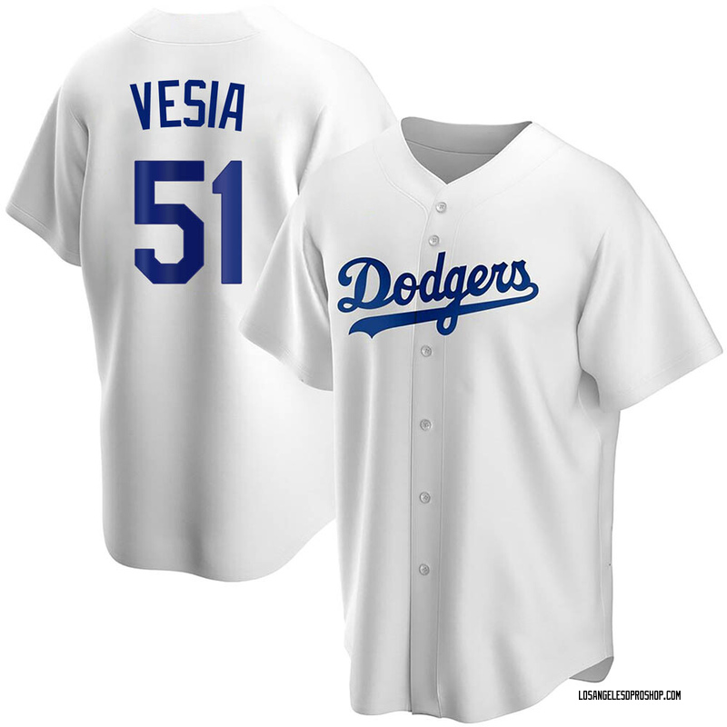 Alex Vesia Jersey, Dodgers Alex Vesia Jerseys, Authentic, Replica, Home,  Away