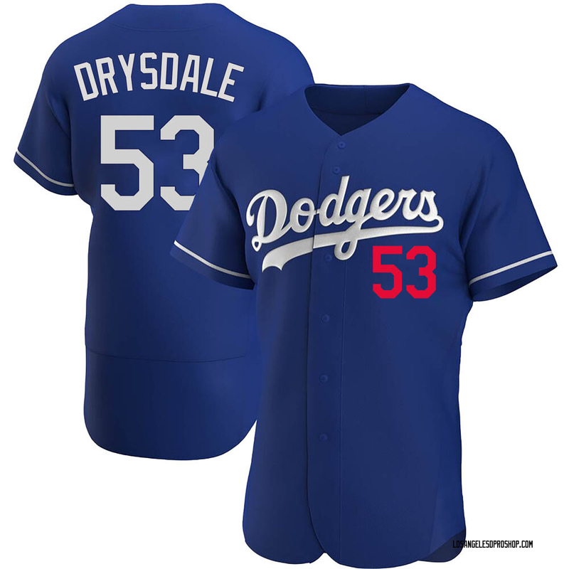 Los Angeles Dodgers Don Drysdale Gray Replica Women's Road Player Jersey  S,M,L,XL,XXL,XXXL,XXXXL