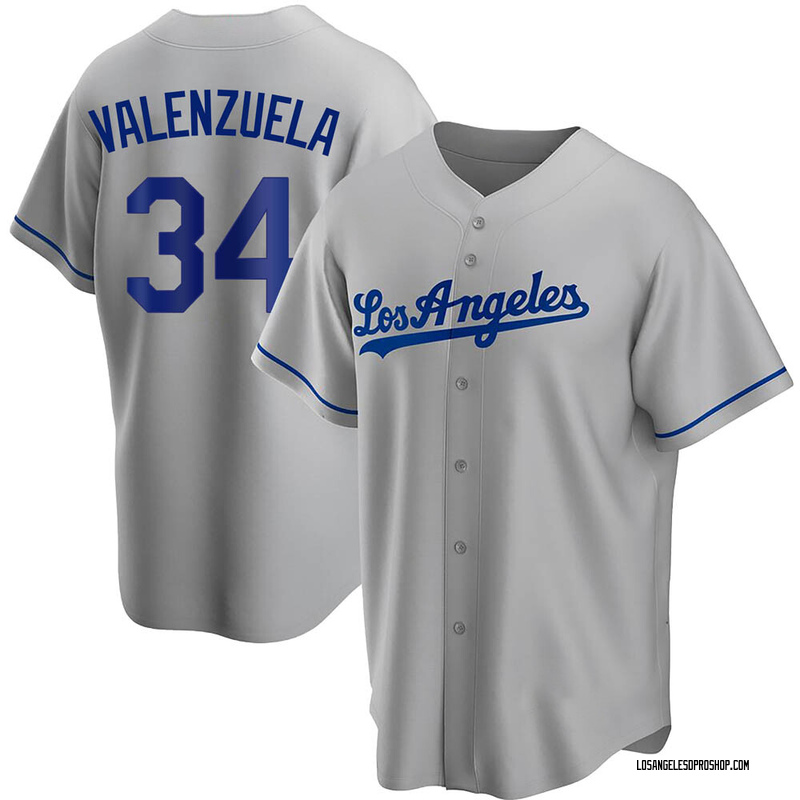 Los Angeles Dodgers Fernando Valenzuela Official White Authentic Men's  Mitchell and Ness 1955 Throwback Player MLB Jersey S,M,L,XL,XXL,XXXL,XXXXL