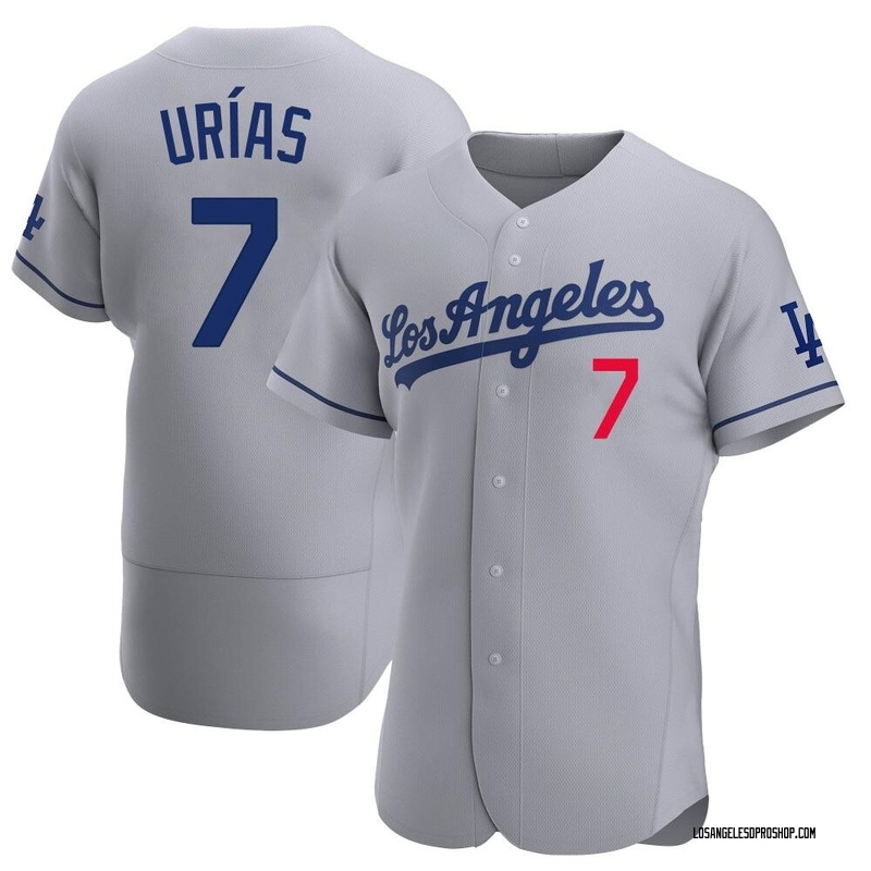 Julio Urias Los Angeles Dodgers Autographed Majestic Blue Replica Jersey