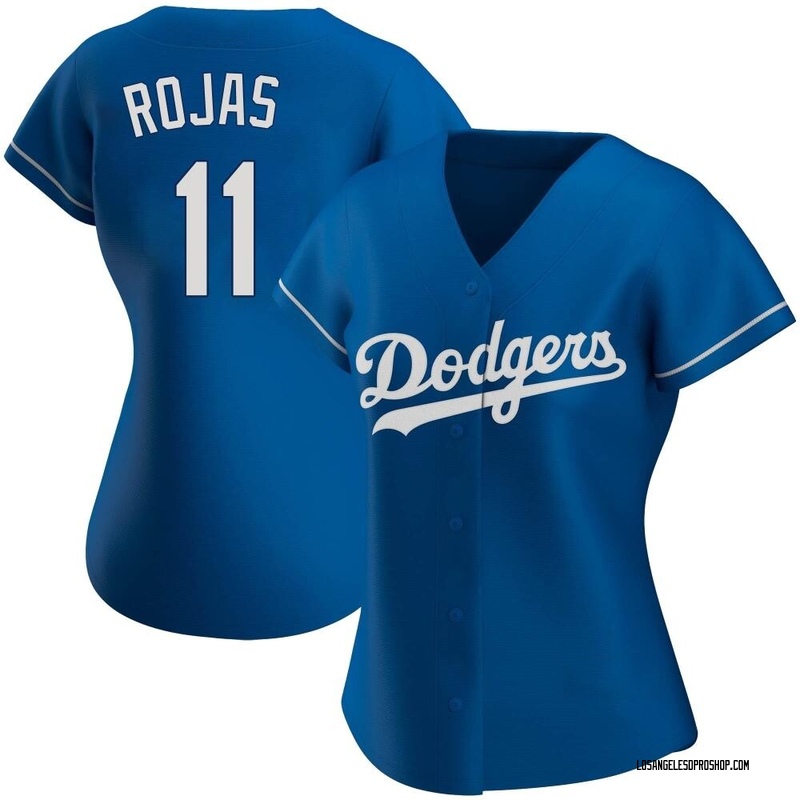 NIKE Los Angeles Dodgers MIGUEL ROJAS Baseball Jersey WHITE –