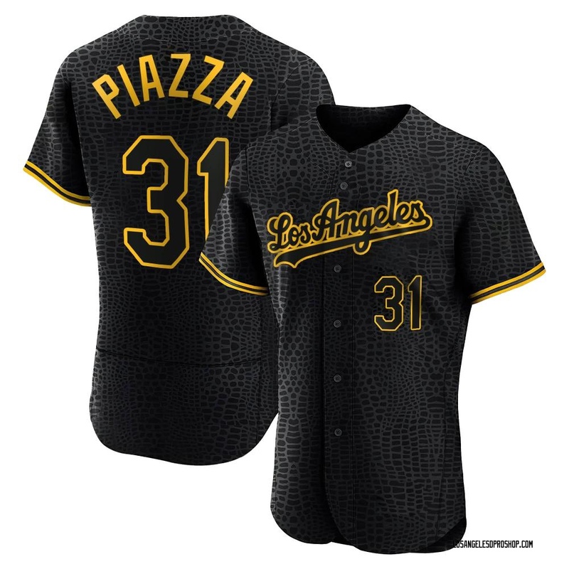 Dodgers, Tops, Dodgers Mike Piazza 5th Anniversary Jersey