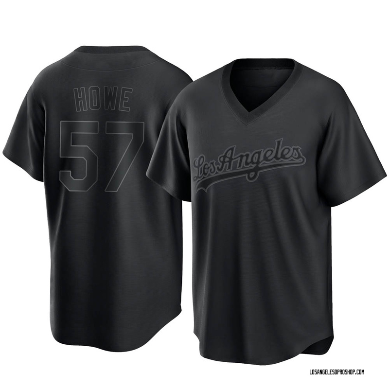 Men's Steve Howe Los Angeles Dodgers Backer Long Sleeve T-Shirt