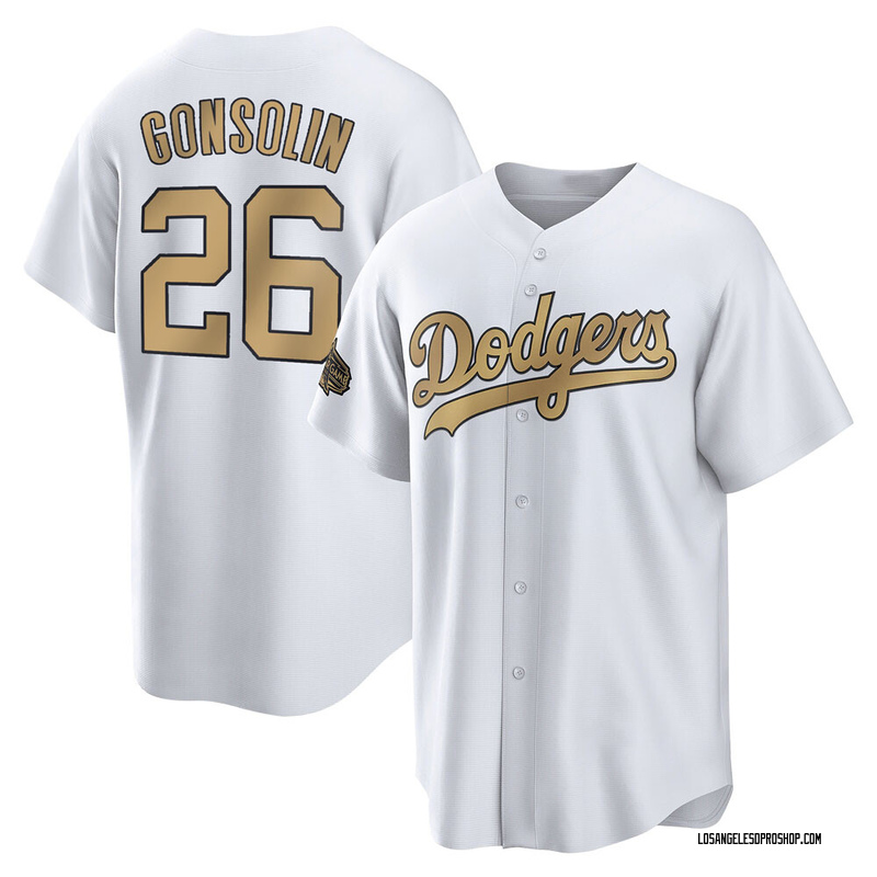 Tony Gonsolin Youth Nike White Los Angeles Dodgers Home Replica Custom Jersey Size: Large